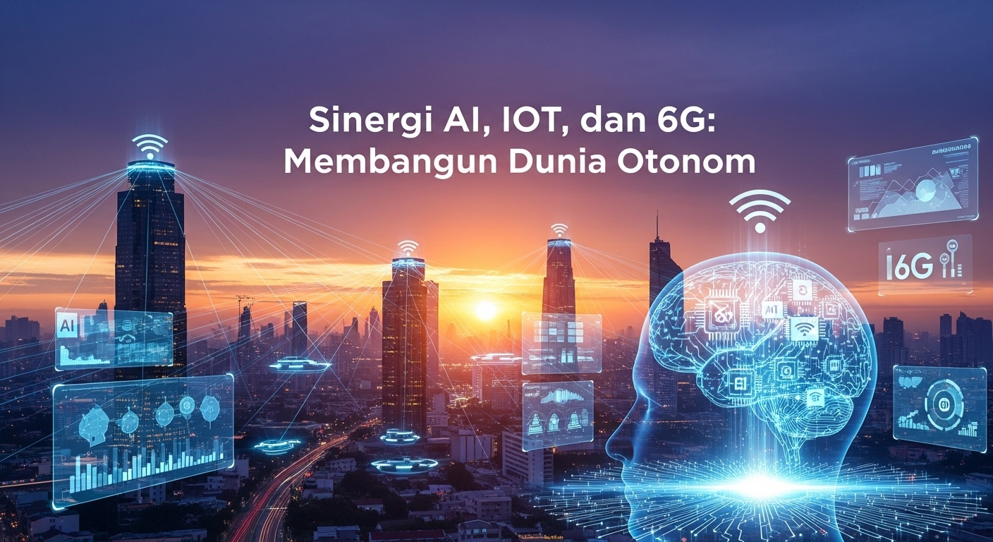 Sinergi AI, IoT, dan 6G: Membangun Dunia Otonom